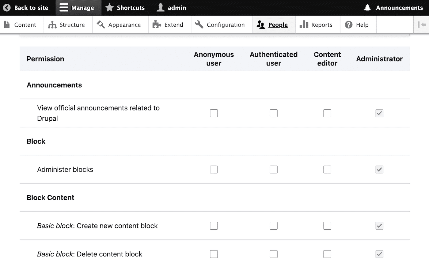 Drupal Permissions Drupal Permissions